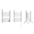 thumbnail image 1 of Ancona Imperia 3-in-1 8-Bar Brushed Towel Warmer With On-Board Timer, 1 of 5