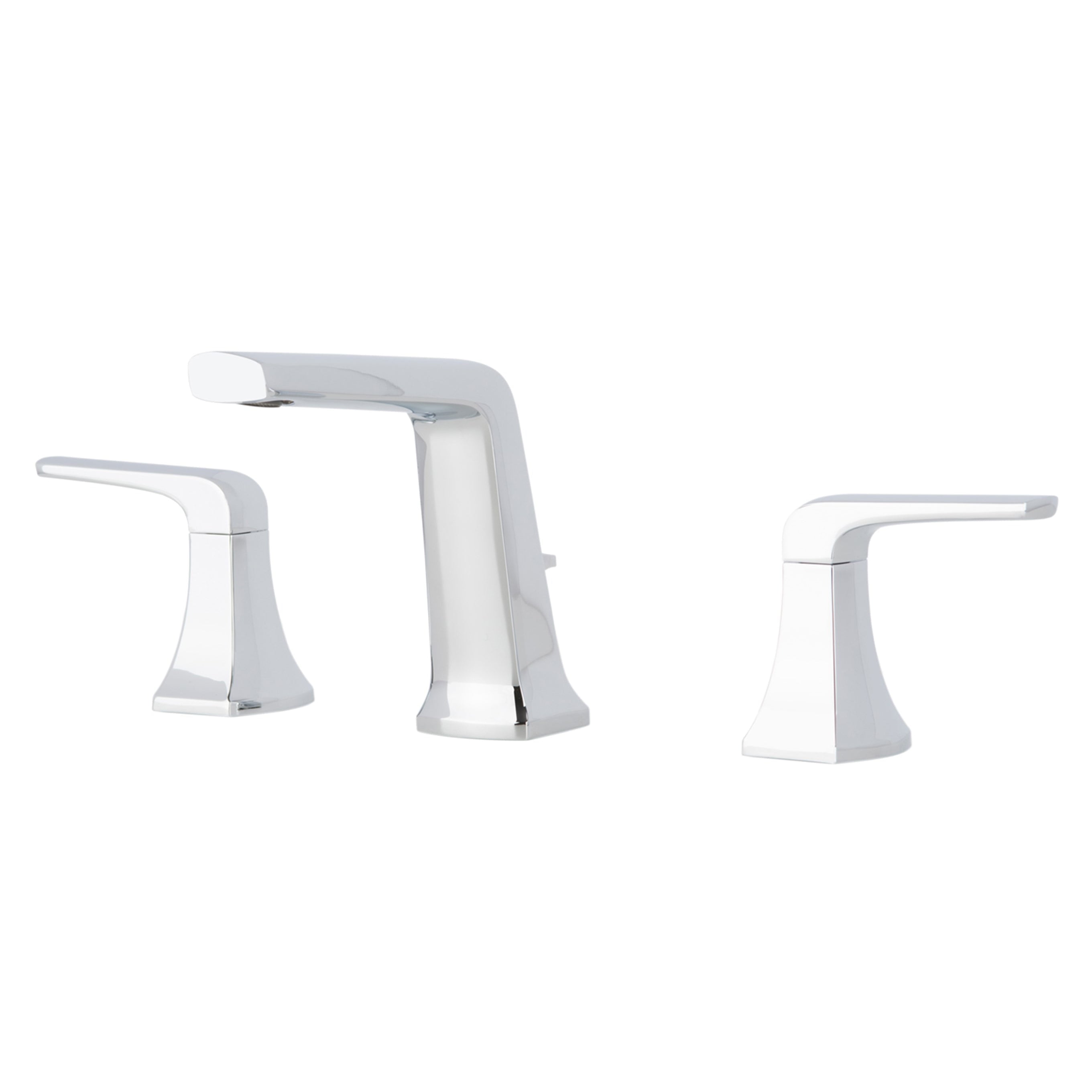 Ancona Chrome Widespread Bathroom Faucet with Solid Brass Construction