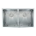 thumbnail image 1 of Ancona  Prestige Series Undermount Stainless Steel 28 in. Double Bowl Kitchen Sink in Satin-Finish with Grids & Strainers, 1 of 5