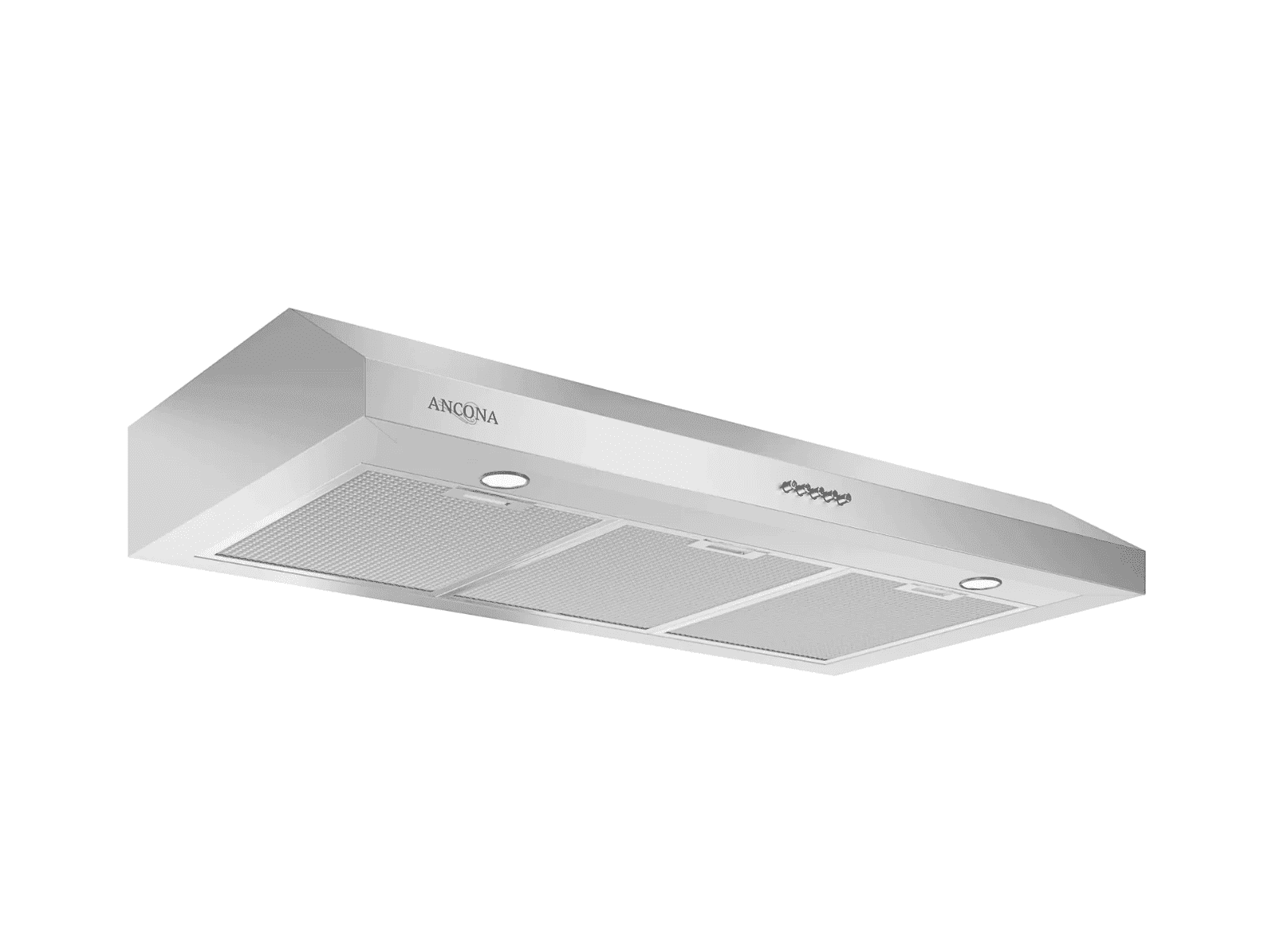 Slim 36" Stainless Steel Under Cabinet Range Hood with LED Lights