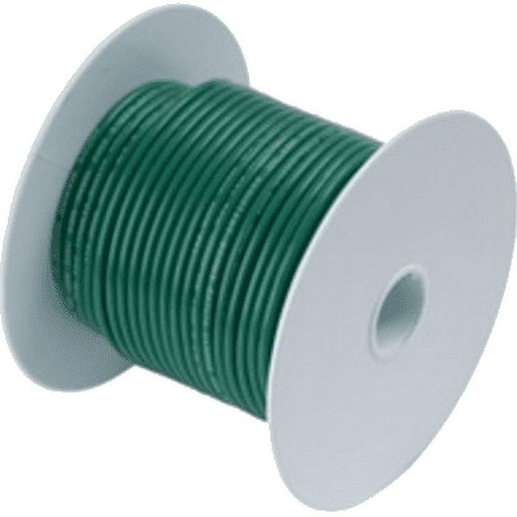 Ancor #104310 Wire, 100' #14 Tinned Copper, Green