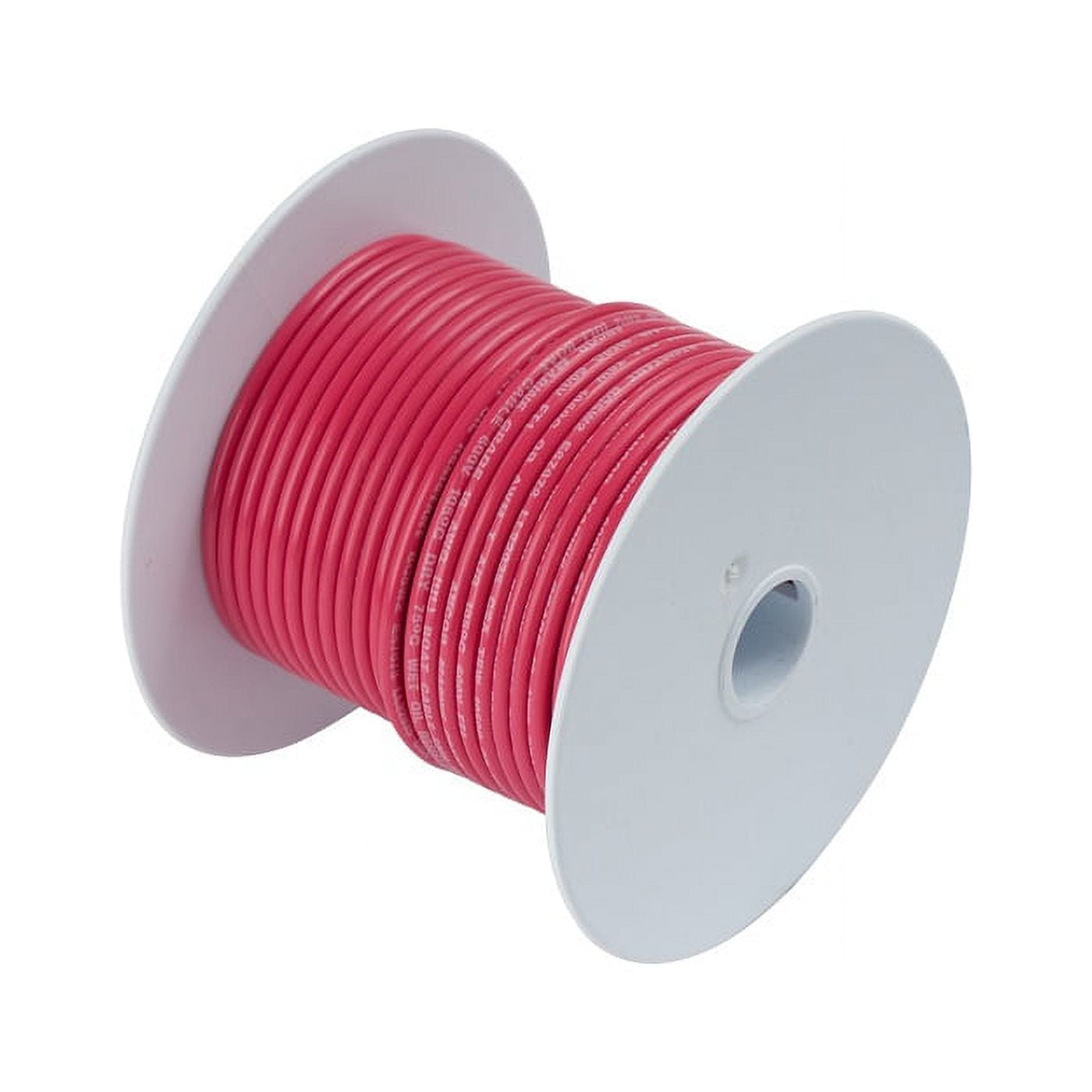 Ancor 113502 Tinned Copper Battery Cable, 4 AWG (19mm2), Red - 25ft