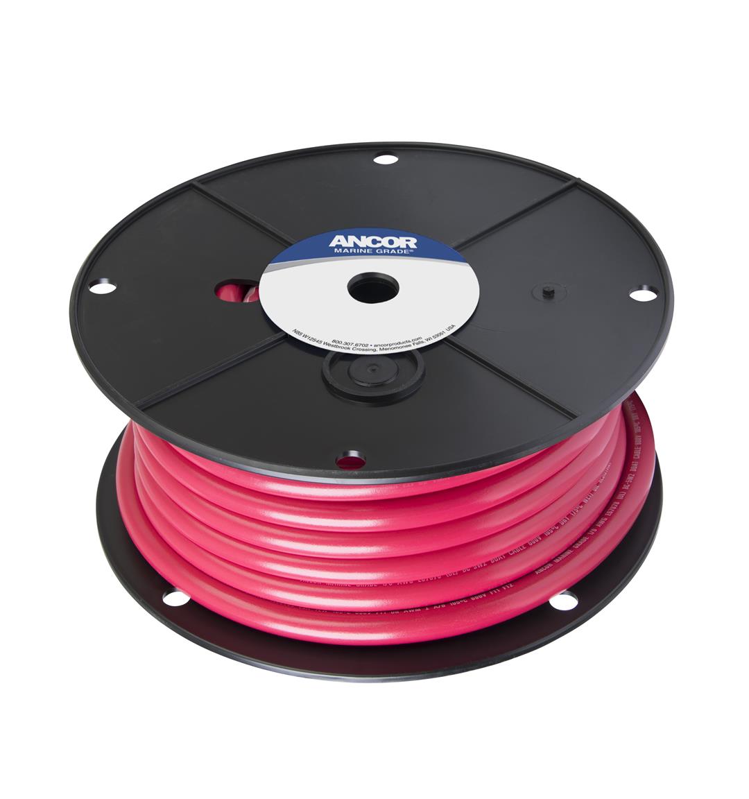 Ancor Red 1/0 AWG Tinned Copper Battery Cable - 25' [116502]