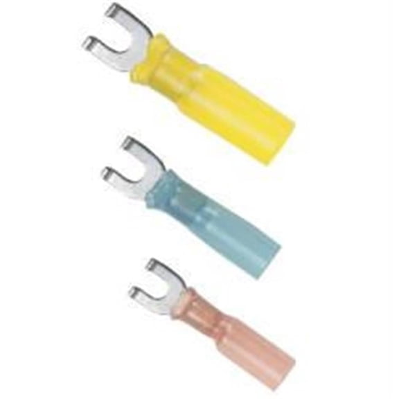 Ancor 12-10G No. 10 100PC Yel Spd Heat Shrink Connector Yellow