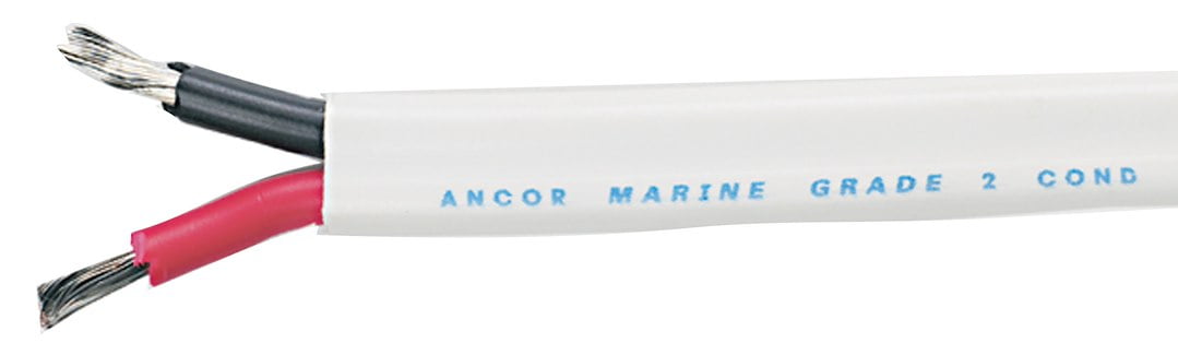 Ancor 121310 Flat Duplex Safety Cable - 12/2 (2x3mm), 100'