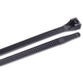 thumbnail image 1 of Ancor 15" UV Black Heavy Duty Cable Zip Ties - 25 Pack | Bundle of 5, 1 of 1