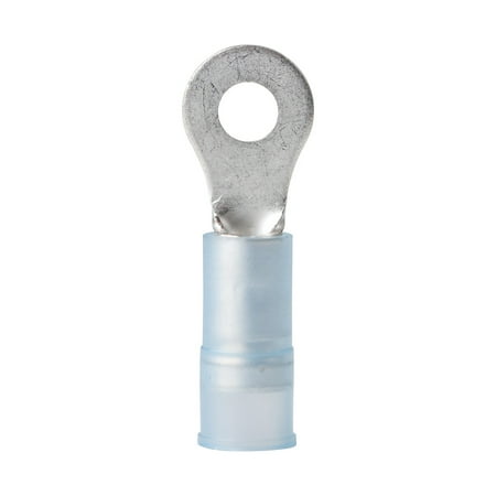 Ancor 210211 Nylon Insulated #6 Ring Terminal 16-14 Gauge Wire Blue 25 Pack