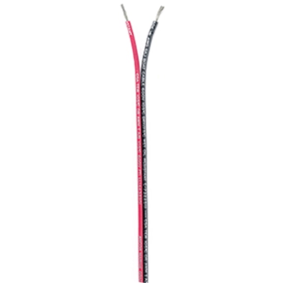Ancor 153110 Flat Ribbon 16/2 Gauge Wire Cable Black/Red 100'
