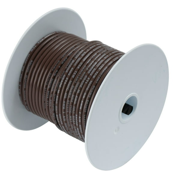 Ancor 182203 Marine Grade Boat/RV Primary Wire Cable #16 Gauge Brown 25'