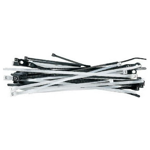 Ancor 199201 Marine Standard 18# Zip Cable Wire Ties 4" Natural/White 100 Pack