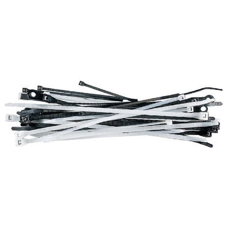 Ancor 199204 Marine Standard 75# Zip Cable Wire Ties 8" Natural/White 25 Pack