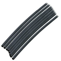 Ancor 301106 Marine Grade Adhesive Lined Heat Shrink Tubing 1/8" x 6" 10pc Black