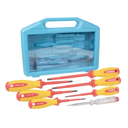 Ancor 711000 Insulated 7-Piece Screwdriver Set with Case