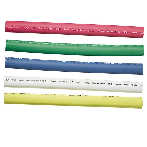 Ancor Adhesive Lined Heat Shrink Tubing - 5-Pack, 6" , 12 to 8 AWG, Assorted Colors