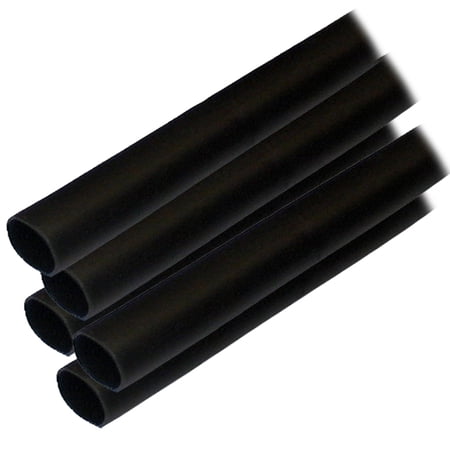 Ancor Adhesive Lined Heat Shrink Tubing, Black