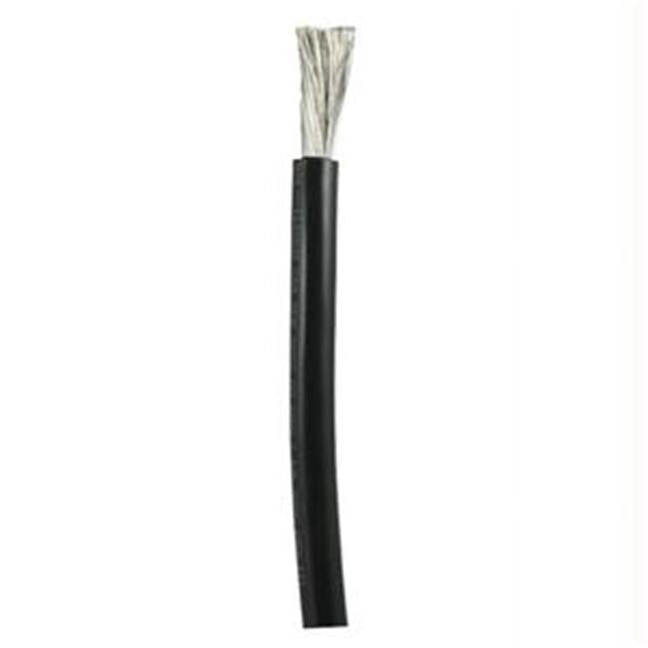 Ancor  Black 2/0 AWG Battery Cable - Sold By The Foot - Marine Grade Tinned Copper Stranding