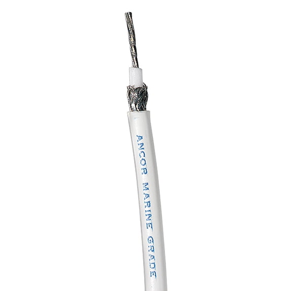 Ancor 150510 Marine Grade Cable RG58CU Tinned Coaxial 100'