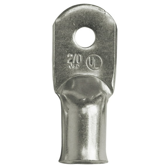 Ancor Heavy Duty 2/0 AWG 1/4" Tinned Lug - 25-Pack | Bundle of 5