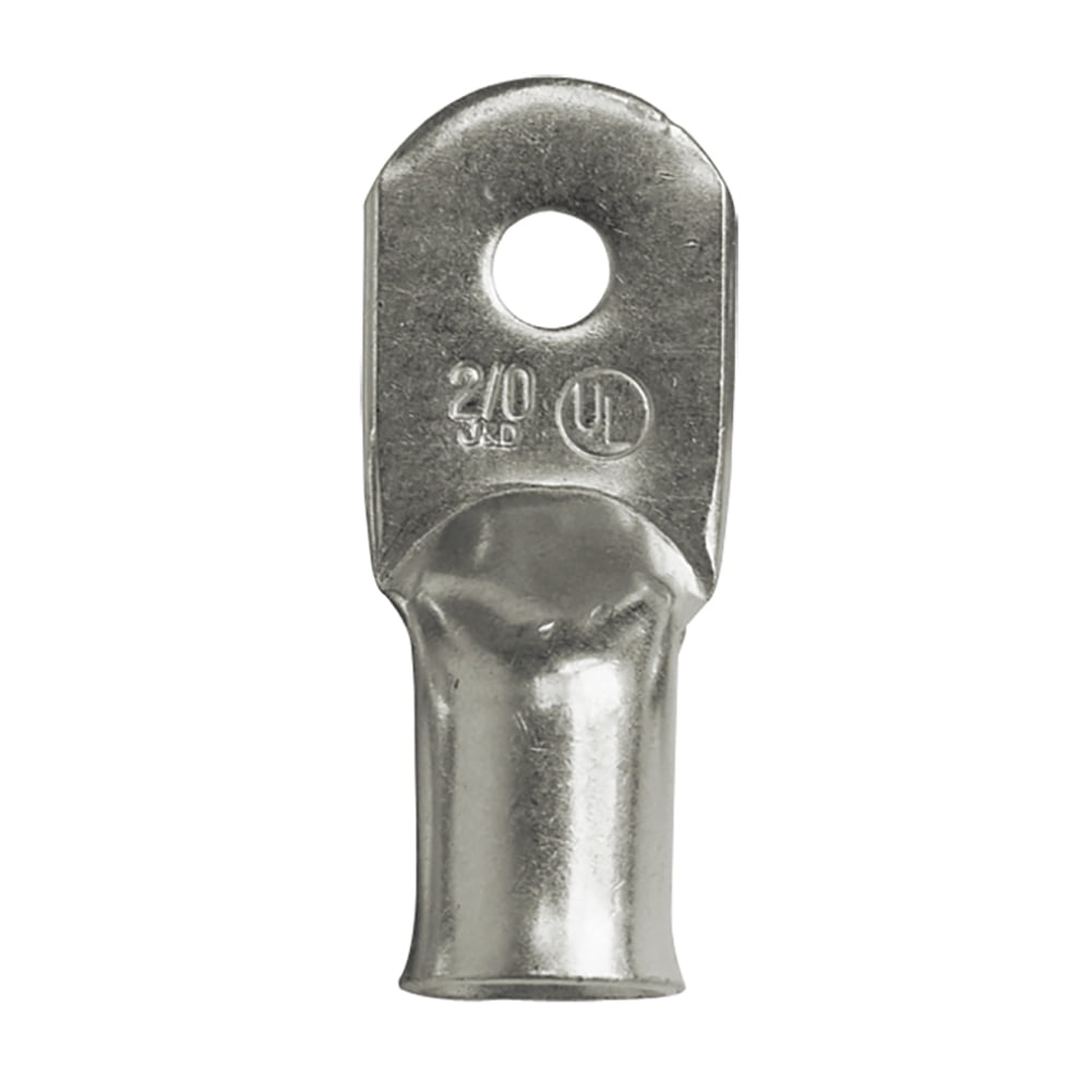 Ancor 242237 Marine Grade Electrical Heavy Duty Tinned Copper Lugs (8-Gauge, Size 1/2 Screw, 10-Pack)