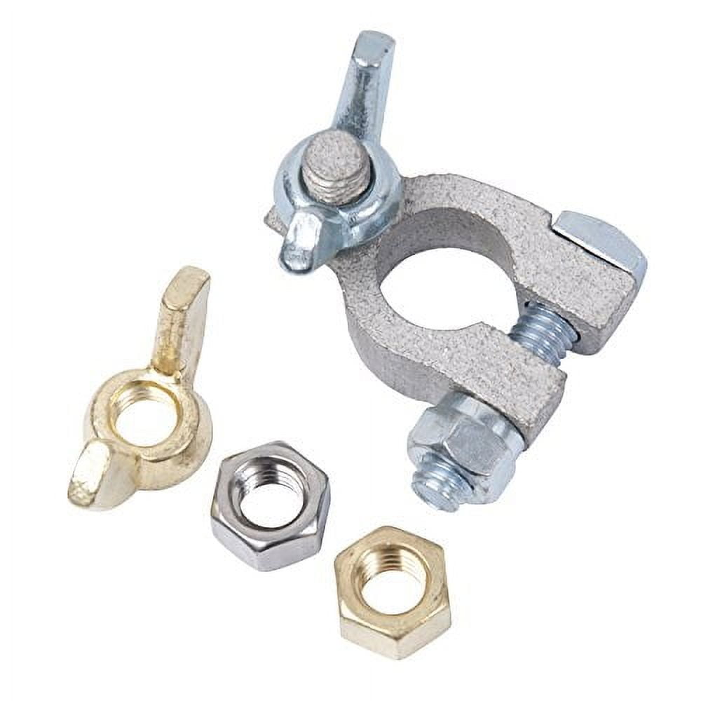 Ancor 260322 Tinned Brass Battery Terminals 5/16" Negative & 3/8" Positive