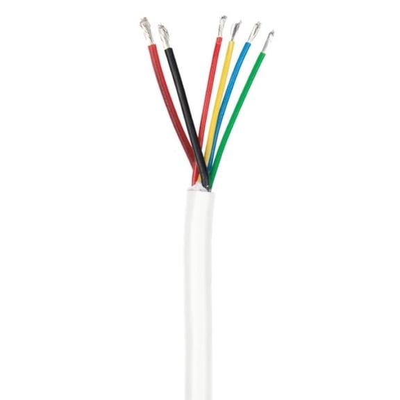 Ancor RGB + Speaker Cable - 18/4 +16/2 Round Jacket - 250' Spool Length [170025]