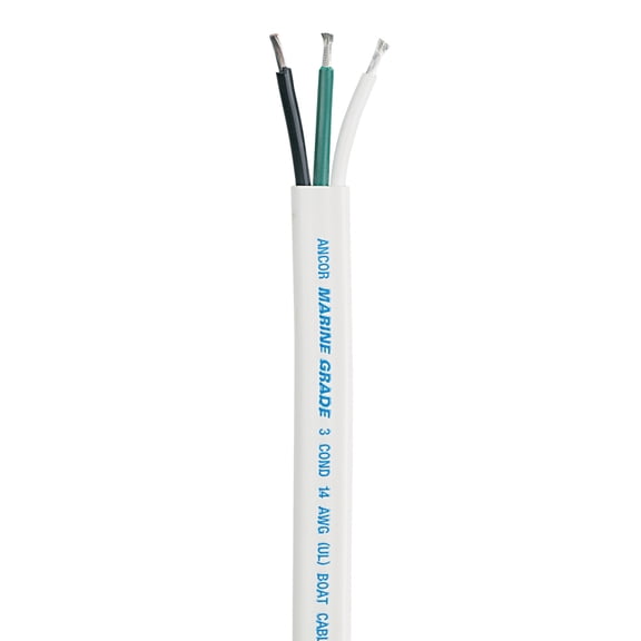 Ancor Triplex Cable - 14/3 AWG - 100' | Bundle of 2