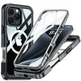 thumbnail image 1 of Ancove Magnetic for iPhone 16 Pro Max Case Compatible with MagSafe, Full-Body Military Drop Proof for iPhone 16 Pro Max Case with Built-in Screen Protector,Black, 1 of 7