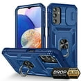 thumbnail image 1 of Ancove for Samsung Galaxy A25 5G Rugegd Case with Ring Holder Kickstand,Heavy Duty Military Grade Shockproof Protective Case Cover for Galaxy A25 5G,Blue, 1 of 11