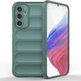 thumbnail image 1 of Ancove for Samsung Galaxy S24 Case,Heavy Duty Silicone Rubber 3D Striped Pattern Shockproof Skin-Friendly Full Body Protection Case Cover for Samsung Galaxy S24,Darkgreen, 1 of 8