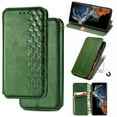 thumbnail image 1 of Ancove for iPhone 14 Wallet Case,Premium PU Leather Card Holder Magnetic Closure Kickstand Shockproof Flip Folio Cover Case for iPhone 14,Green, 1 of 6