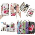 thumbnail image 1 of Ancove for iPhone 14 Wallet Case with Card Holder & Strap,Shockproof RFID Blocking Magnetic PU Leather Zipper Detachable Wallet Case Cover for Women Girls ,White, 1 of 7