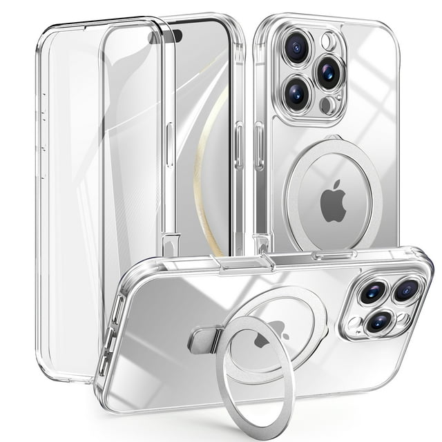 Ancove for iPhone 16 Pro Max Case , Clear Case with Screen
