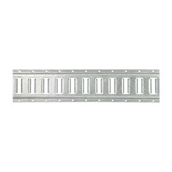 Ancra Horizontal E-Track,Galvanized Finish 48117216000-GRA