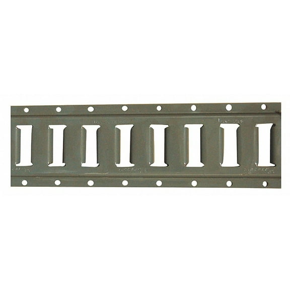Ancra Horizontal E-Track,Painted Gray Finish 48117256000-GRA 48117256000-GRA ZO-G5043193