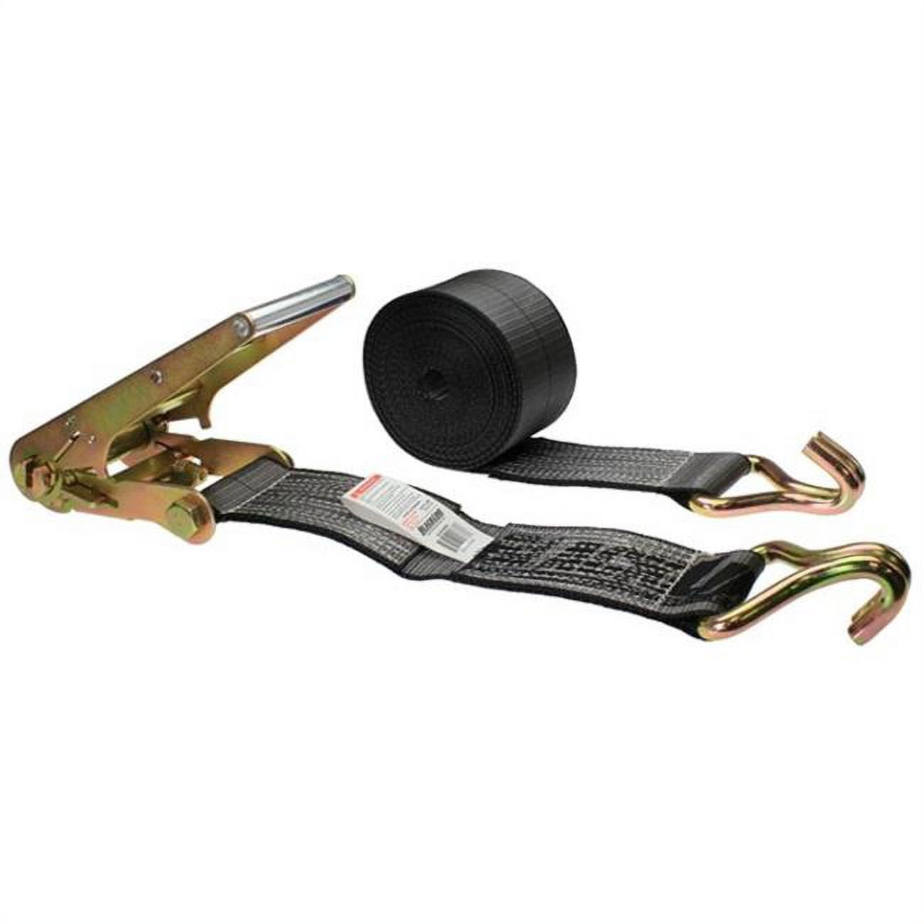 Ancra & S-Line 557-60-WHK Ratchet with Long Handle & J Hooks 2 x 60 ft.