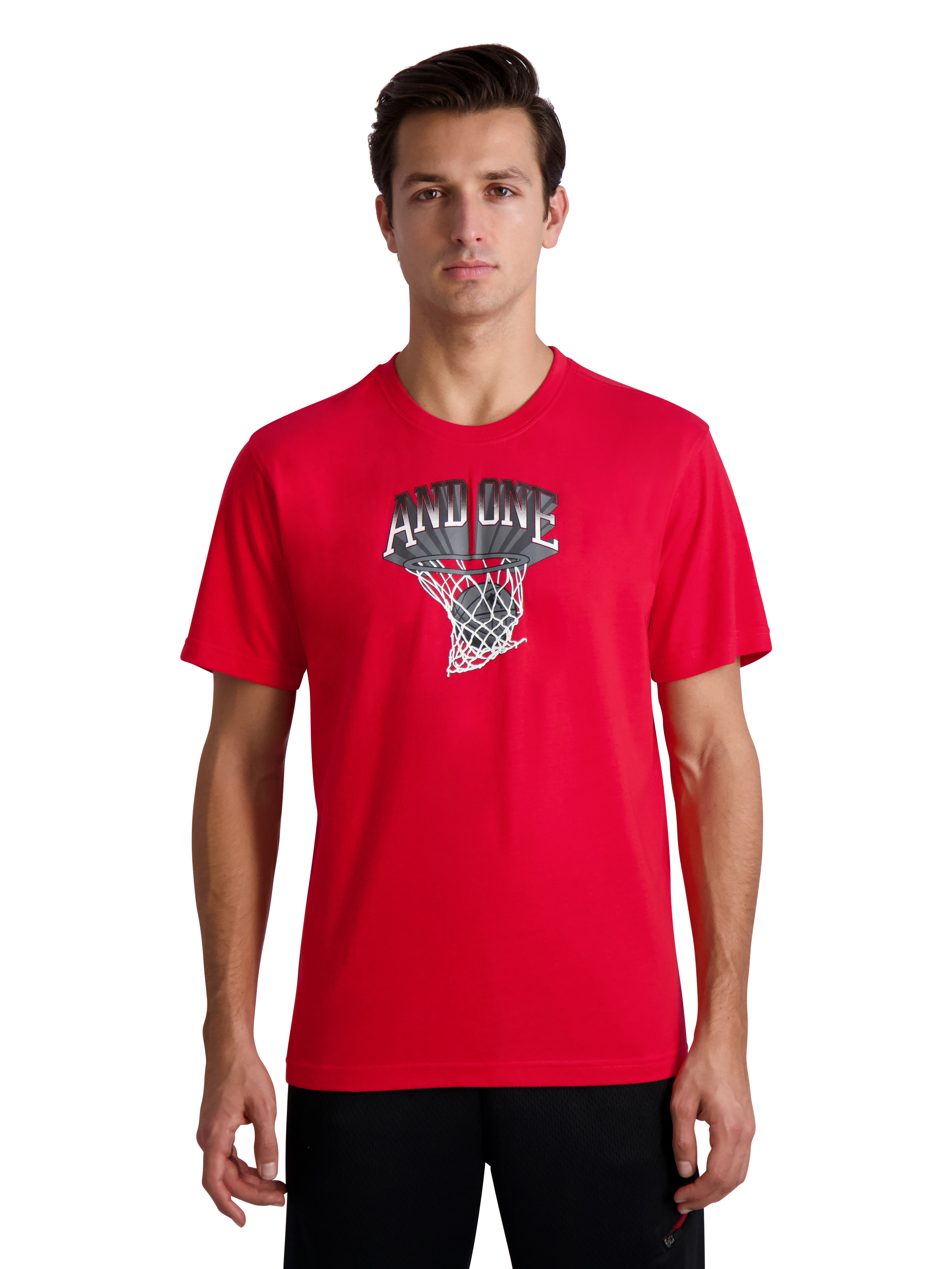 And1 Men's Baskets Graphic Tee, Up To Size 5XL