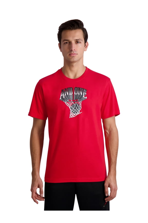 And-1 Men's Baskets Graphic Tee, Up To Size 5XL