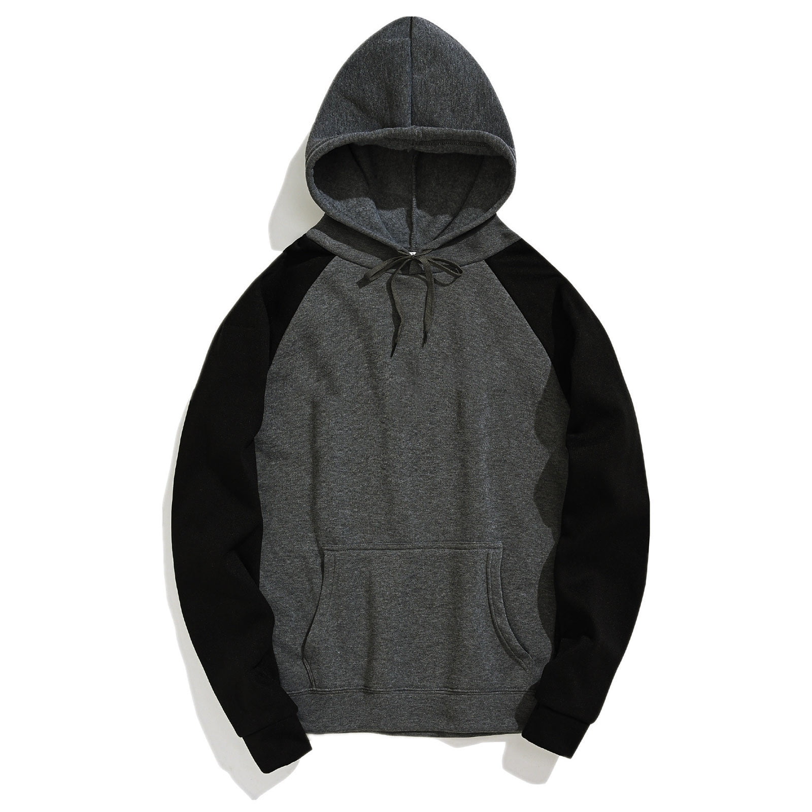 Maglione Uomo Con Cappuccio Felpa Zip &ndash; Retro Sweatshirt Lavorato Mezza Zip, Multicolor