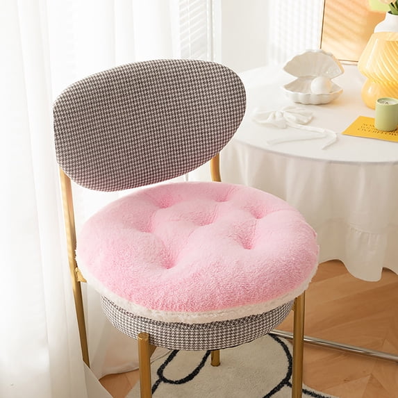 - And Comfortable Chair Non Winter Warm Chair suitable for Home Patio Dormitory Library Use, 40 cm, Pink & White
