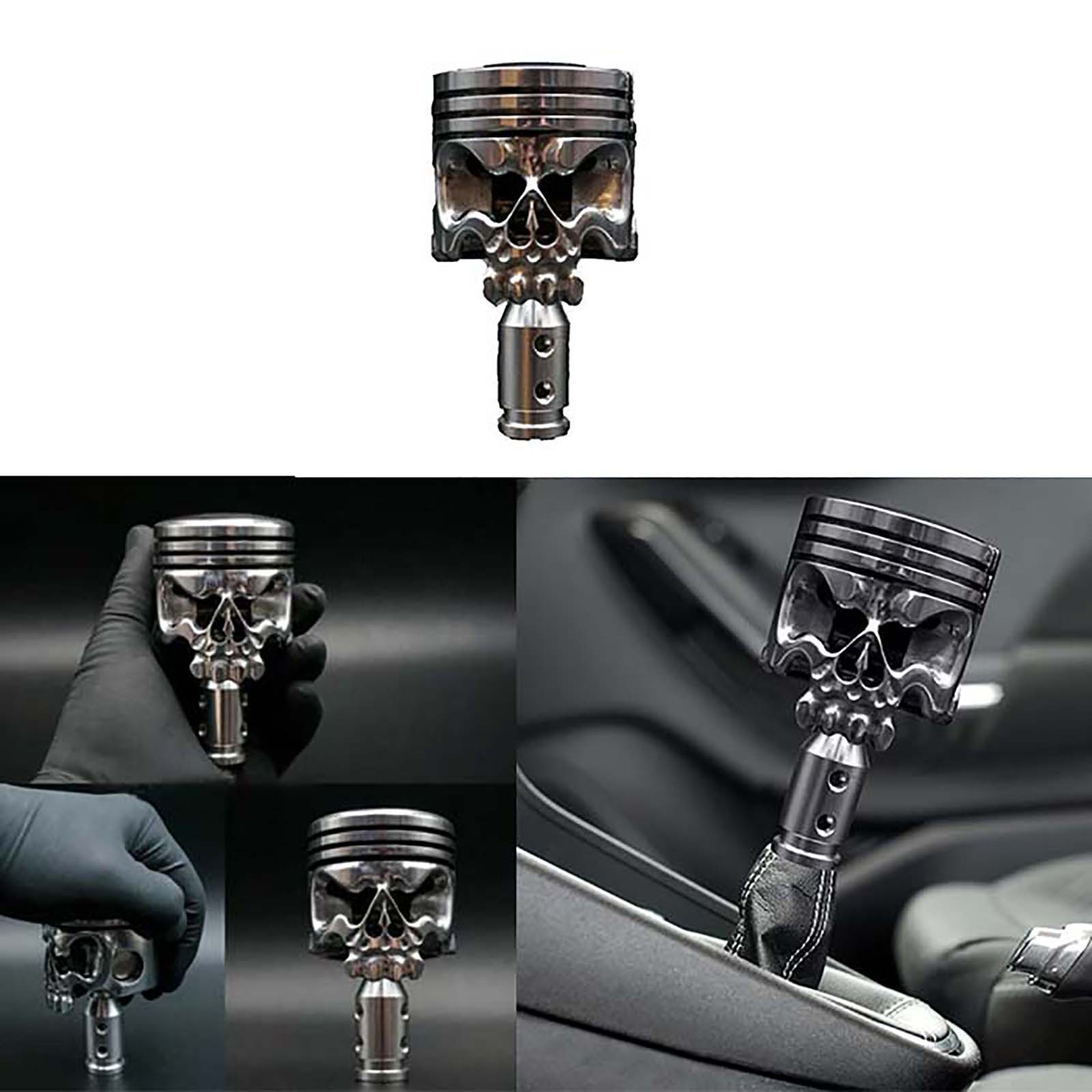 And Daily Use Can Be Used. Silver Gear Lever Decoration With Atmosphere