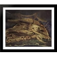 thumbnail image 1 of And Elohim created Adam 34x28 Large Black Wood Framed Print Art by William Blake, 1 of 2