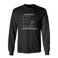 thumbnail image 1 of And God Said And Then There Was Light Sarcastic Novelty Gift Idea Adult Humor Funny Men's Long Sleeve Shirts, 1 of 3