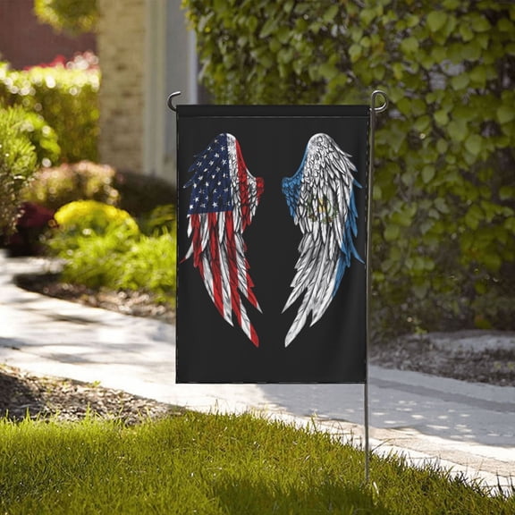 And Guatemala Flag Funny Garden Flag,Vertical Double Sized Personalized Flag Outside Decoration Yard Flag 12.5"X18"
