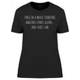 thumbnail image 1 of And Here I Am Women's T-shirt, 1 of 2