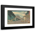 thumbnail image 1 of Andō Hiroshige 14x11 Black Modern Framed Museum Art Print Titled - Okabe (ca. 1841-1842), 1 of 5
