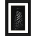 thumbnail image 1 of And Hongchao, Gu 10x14 Black Ornate Wood Framed with Double Matting Museum Art Print Titled - Zigzag, 1 of 4