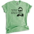 thumbnail image 1 of And I Nietzsche Now Tonight Nietzsche Shirt, Unisex Women's Men's Shirt, Philosophy Philosopher History Tee, Heather Apple Green, X-Large, 1 of 6