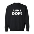 thumbnail image 1 of And I OOP! Crewneck Sweatshirt, 1 of 3