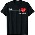 thumbnail image 1 of And I'm Back EKG Heartbeat For Cardiologist Heart Survivor T-Shirt, 1 of 3