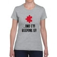 thumbnail image 1 of And I'm Keeping It! T-Shirt Women -Smartprints Designs, Female XX-Large, 1 of 4